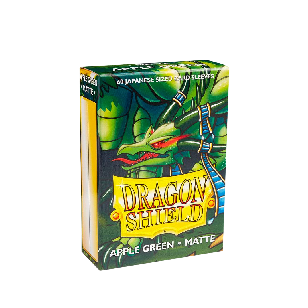 Dragon Shield: Apple Green - Matte Sleeves - Japanese Size