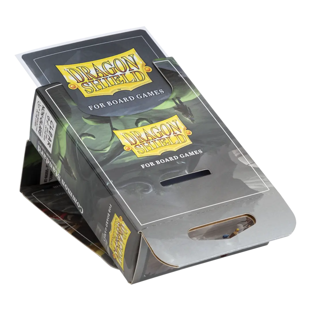 Dragon Shield: Common Standard - Clear/Non-Glare - Board Game Sleeves