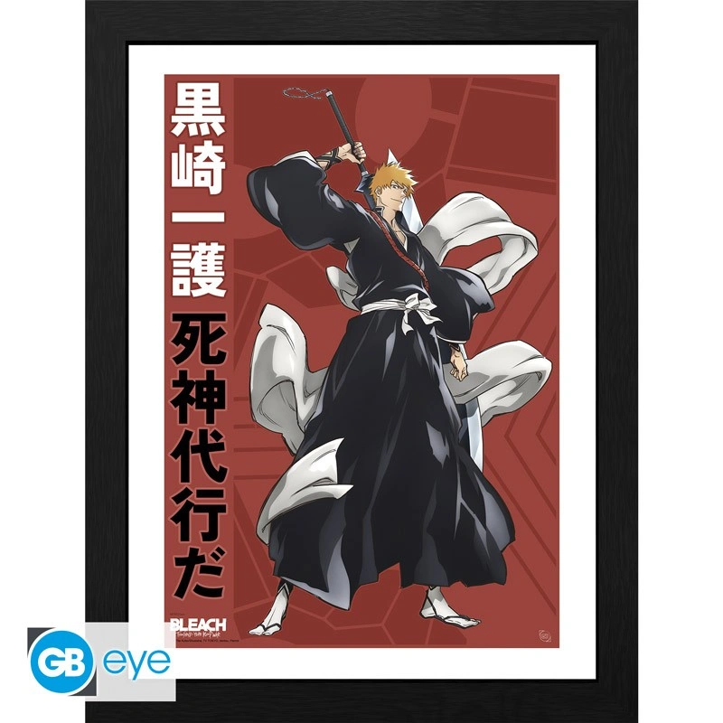 Abysse: Bleach TYBW - Framed Print (30 x 40cm) - Ichigo
