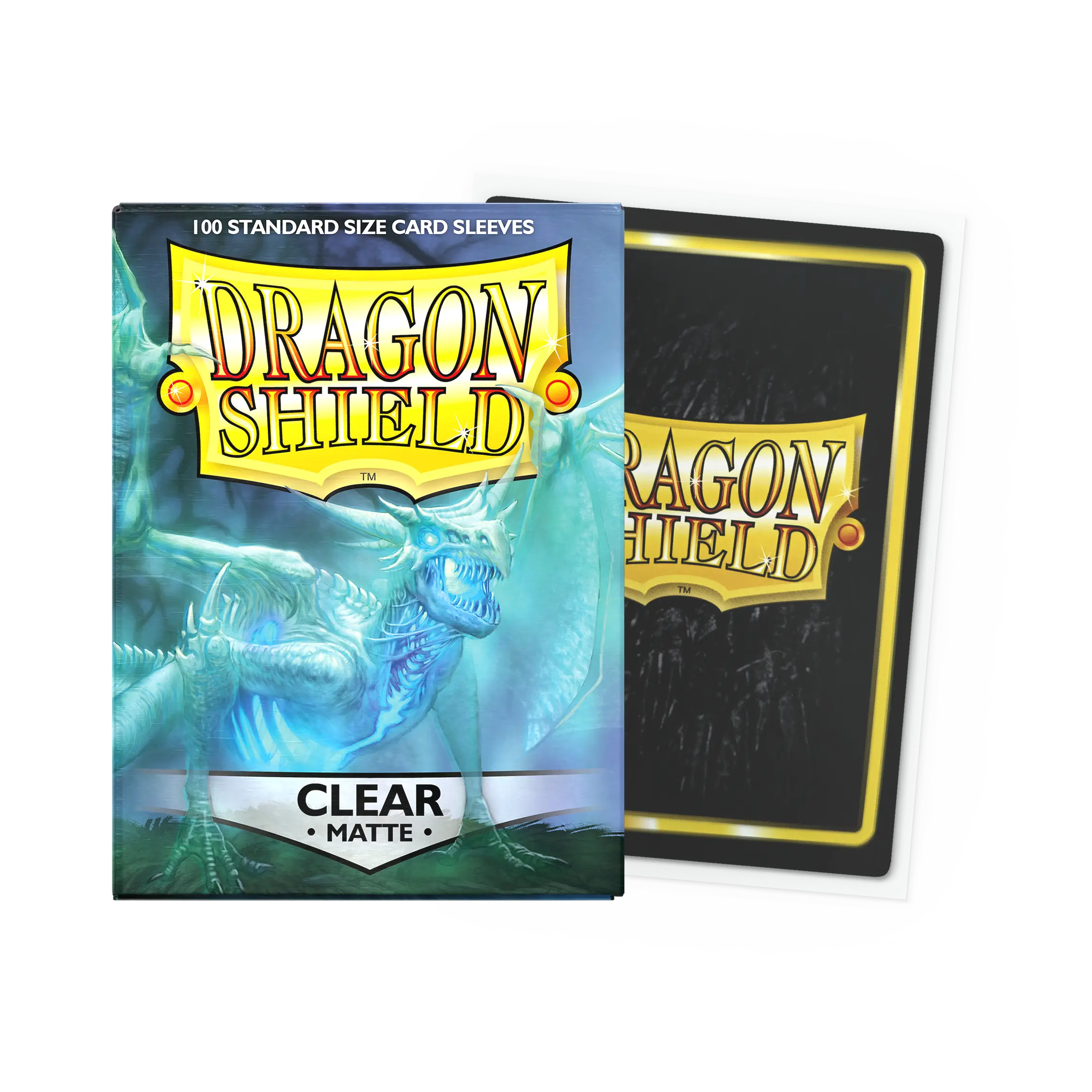 Dragon Shield: Clear - Matte Sleeves - Standard Size Dragon Shield: Clear - Matte Sleeves - Standard Size