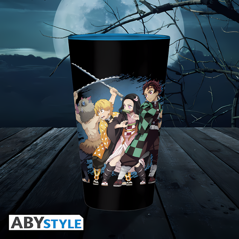 Demon Slayer | Group | Large Glass (400ml)