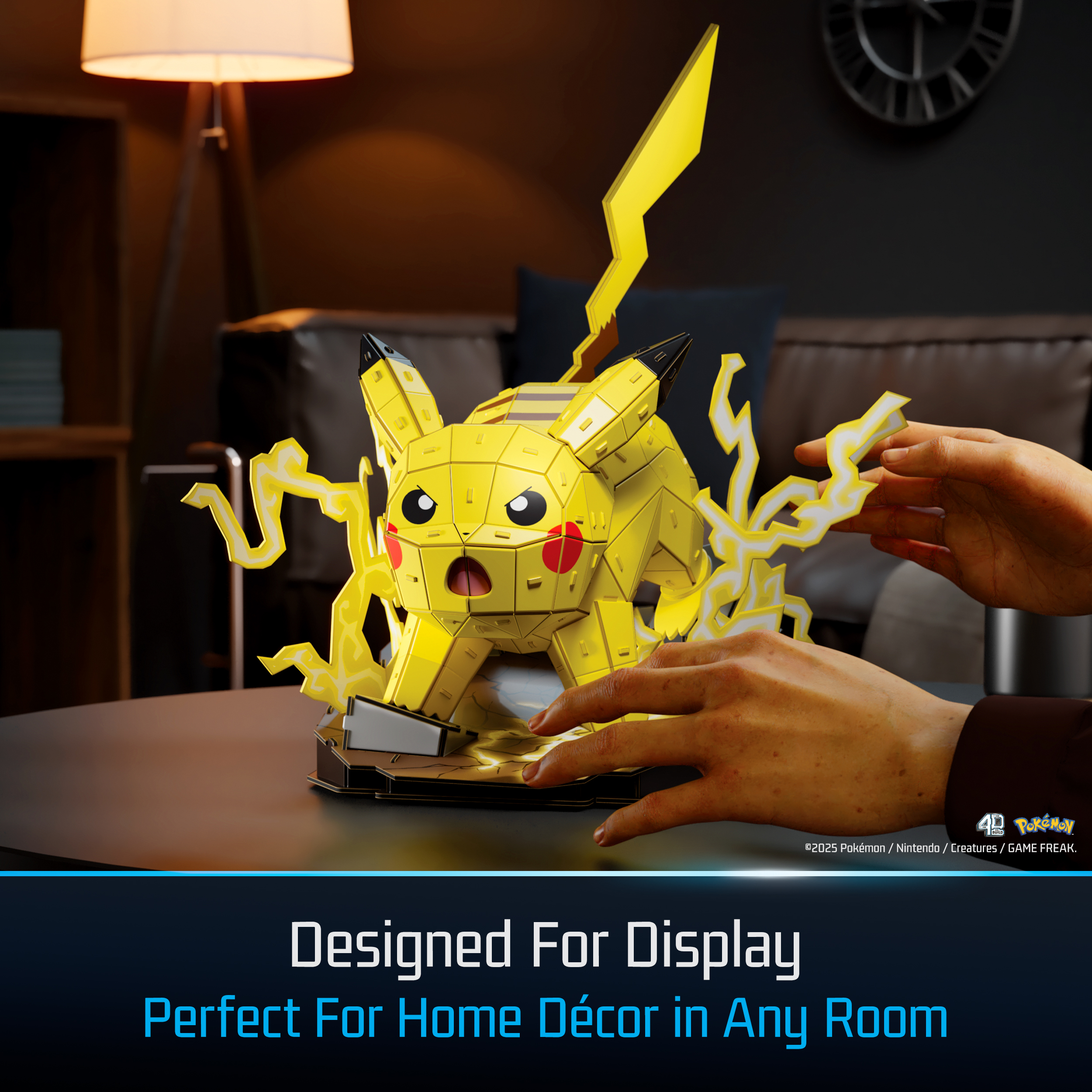 Spin Master | Pikachu 4D Build Puzzle | Pokémon
