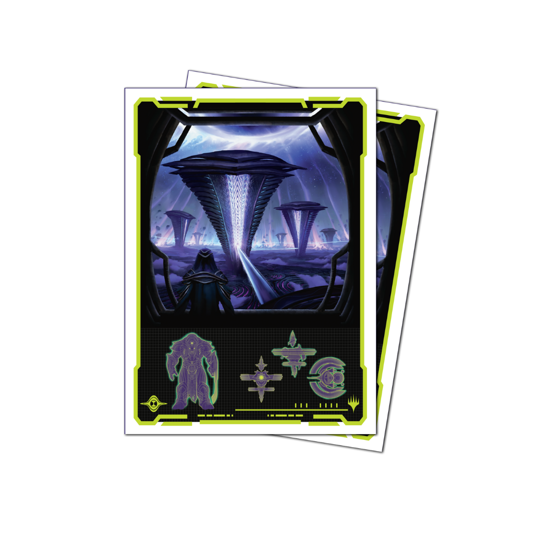 Ultra Pro - Edge of Eternities - Susur Secundi, Void Altar - 105ct Apex Deck Protector Sleeves for Magic: The Gathering