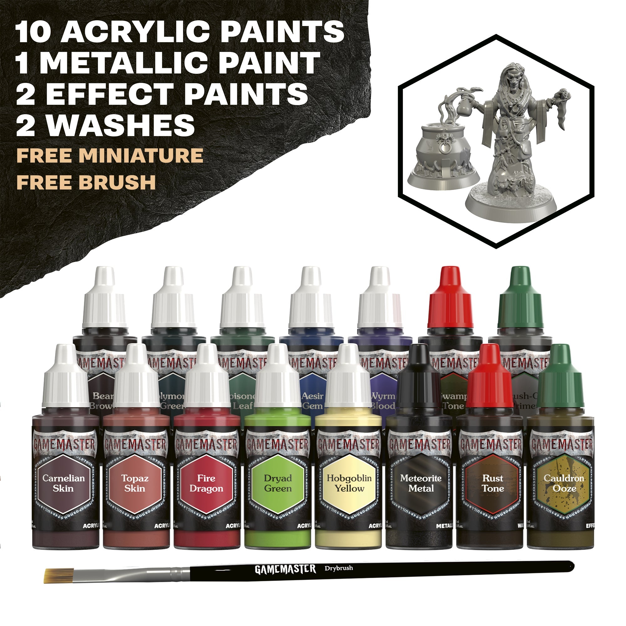 GameMaster - Wilderness Adventures - Role-Playing Paint Set