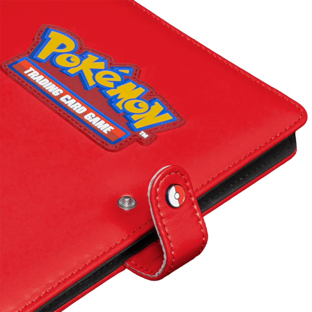 Ultra Pro | Premium Red | 4-Pocket Snap Binder