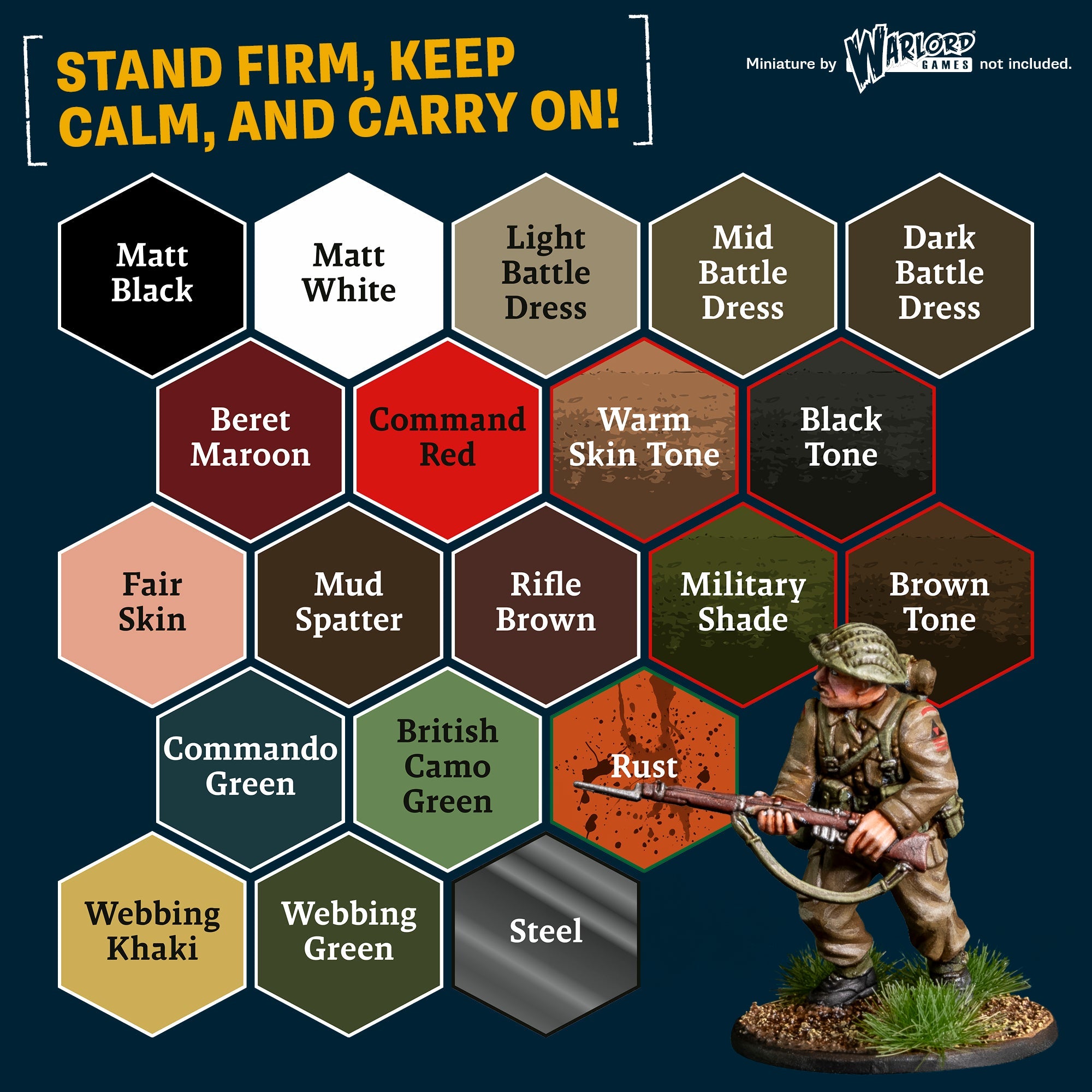 The Army Painter - WWII British - Historical Paint Set