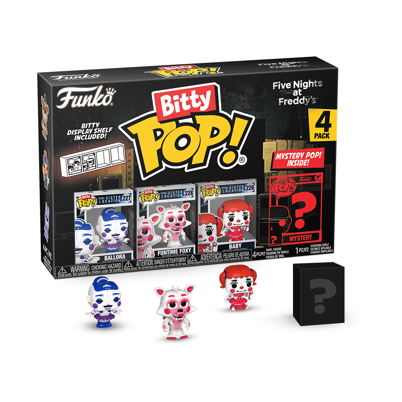Bitty POP!: Ballora 4PK - Bitty POP! 4-Pack
