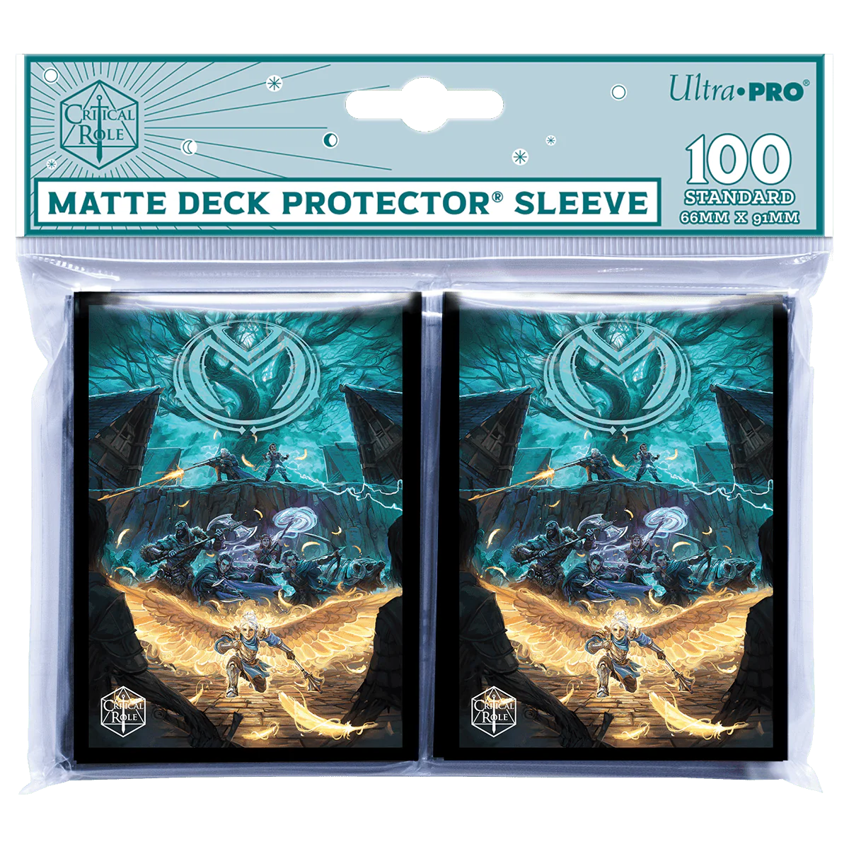 Ultra Pro: 100ct Deck Protector sleeves featuring - Vox Machina Art from Critical Role