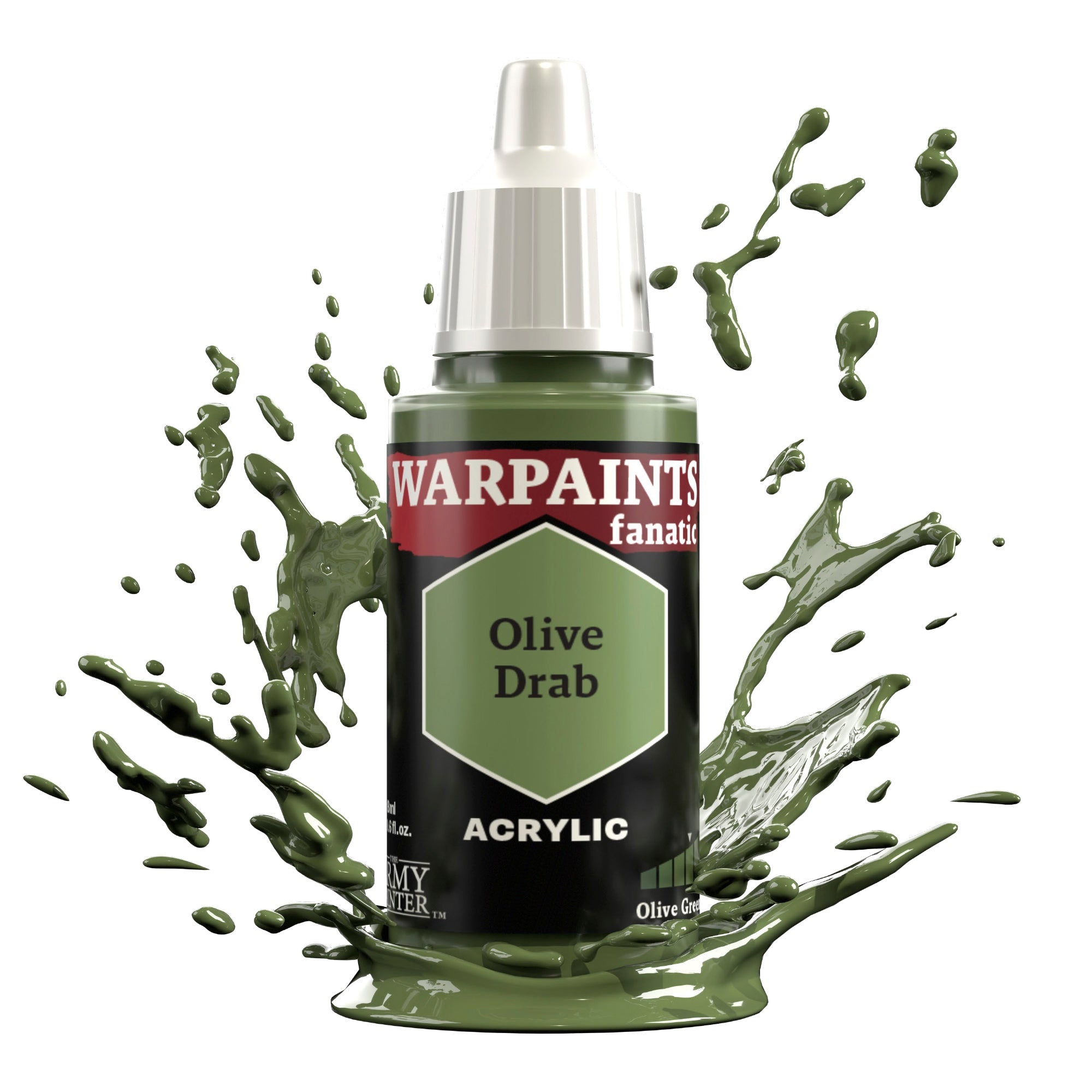 The Army Painter - Olive Drab - Warpaints Fanatic