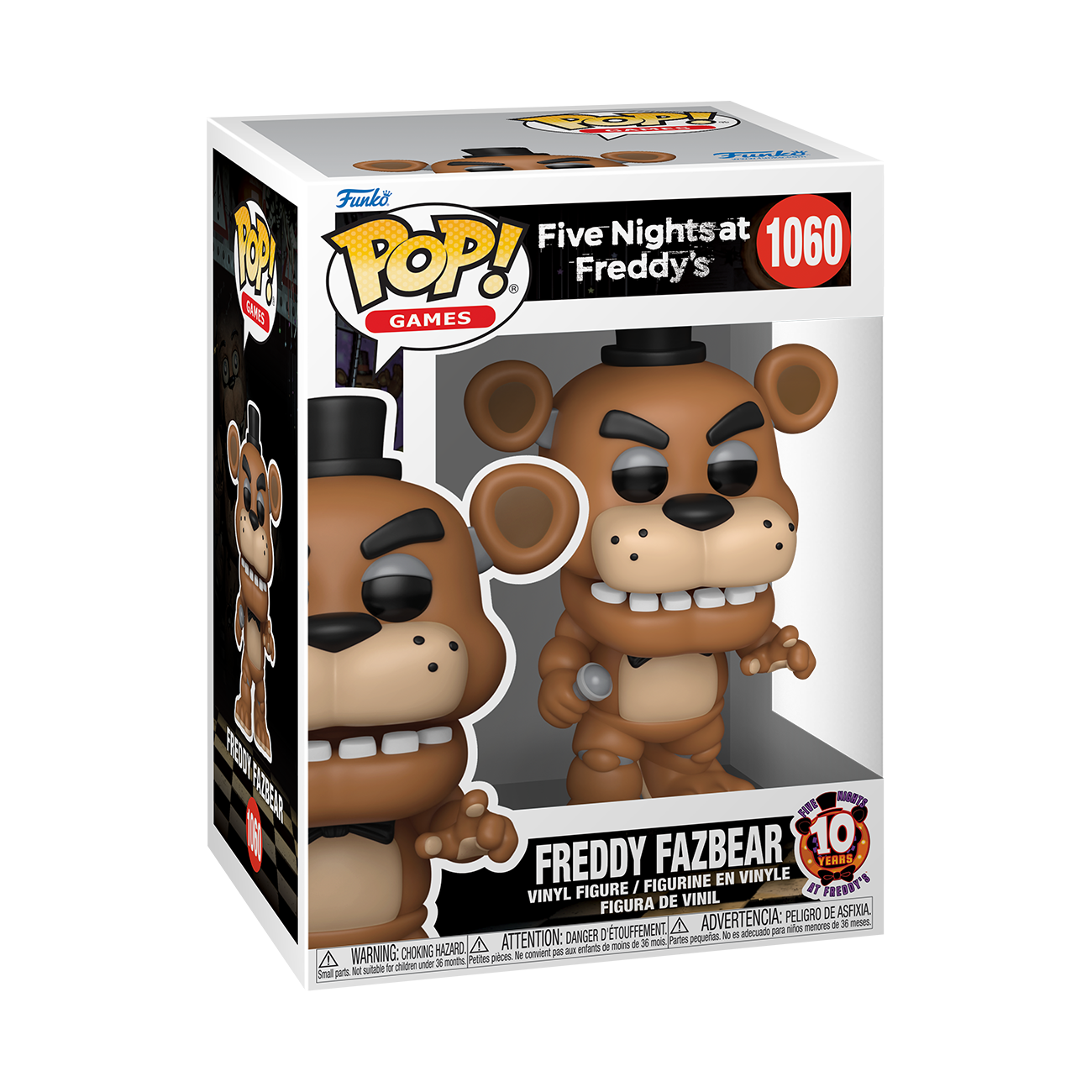 POP! Games: Freddy Fazbear (10th Anniversary) - Five Nights at Freddy's