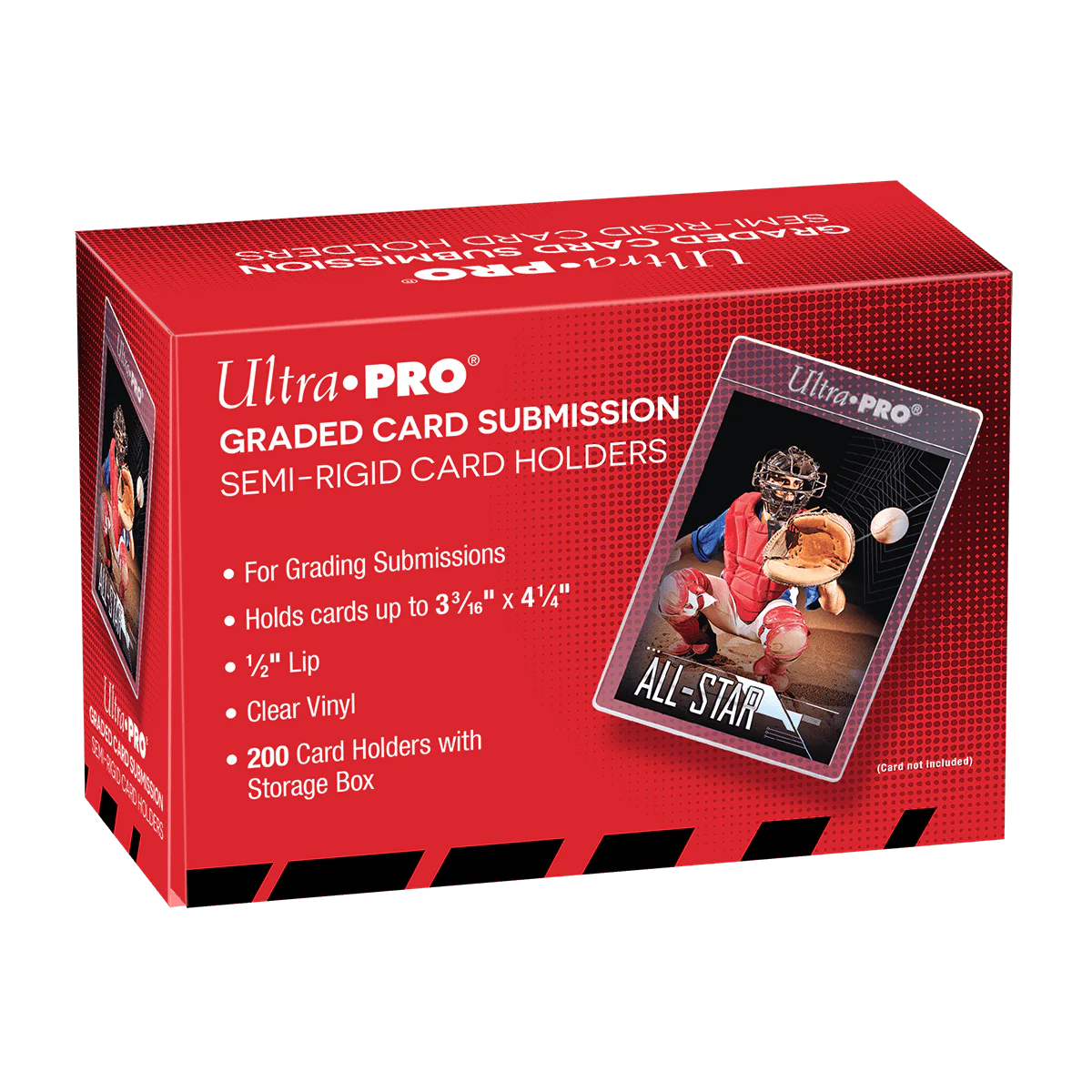 Ultra Pro - Semi Rigid 1/2" - Lip Tall Sleeves 200ct