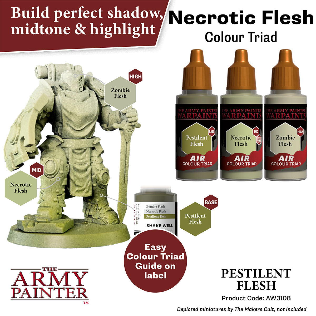The Army Painter - Pestilent Flesh - Warpaints Air