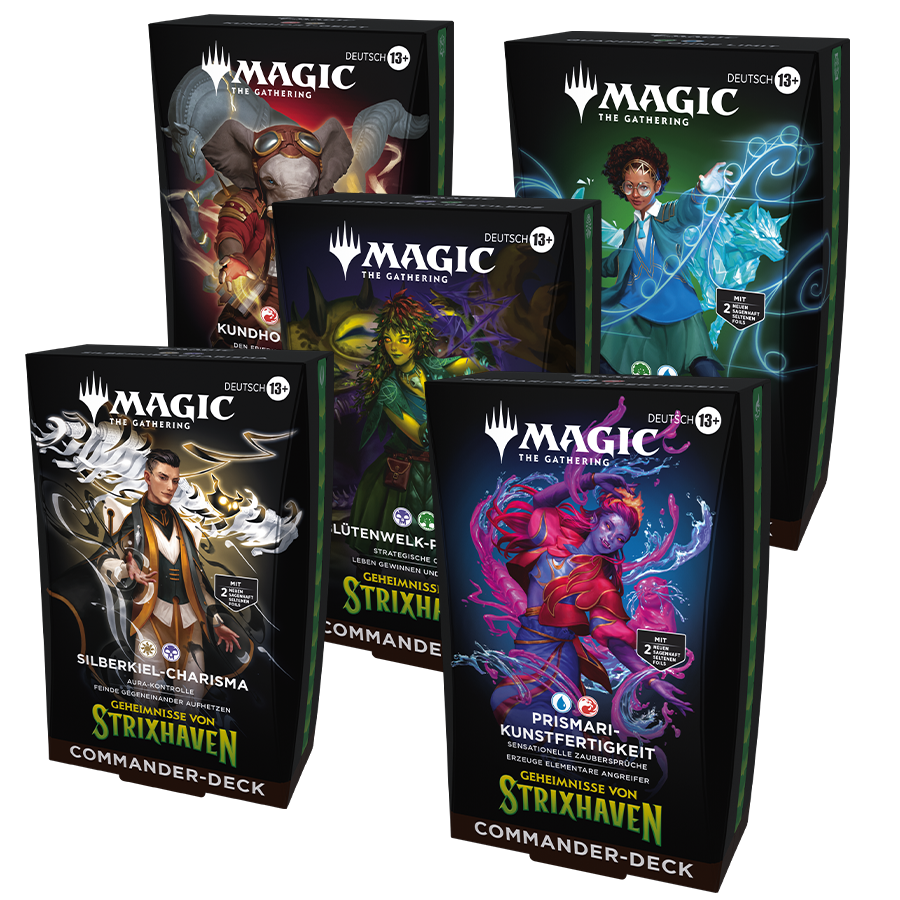 Magic: The Gathering | Secrets of Strixhaven | Commander Decks (DE)