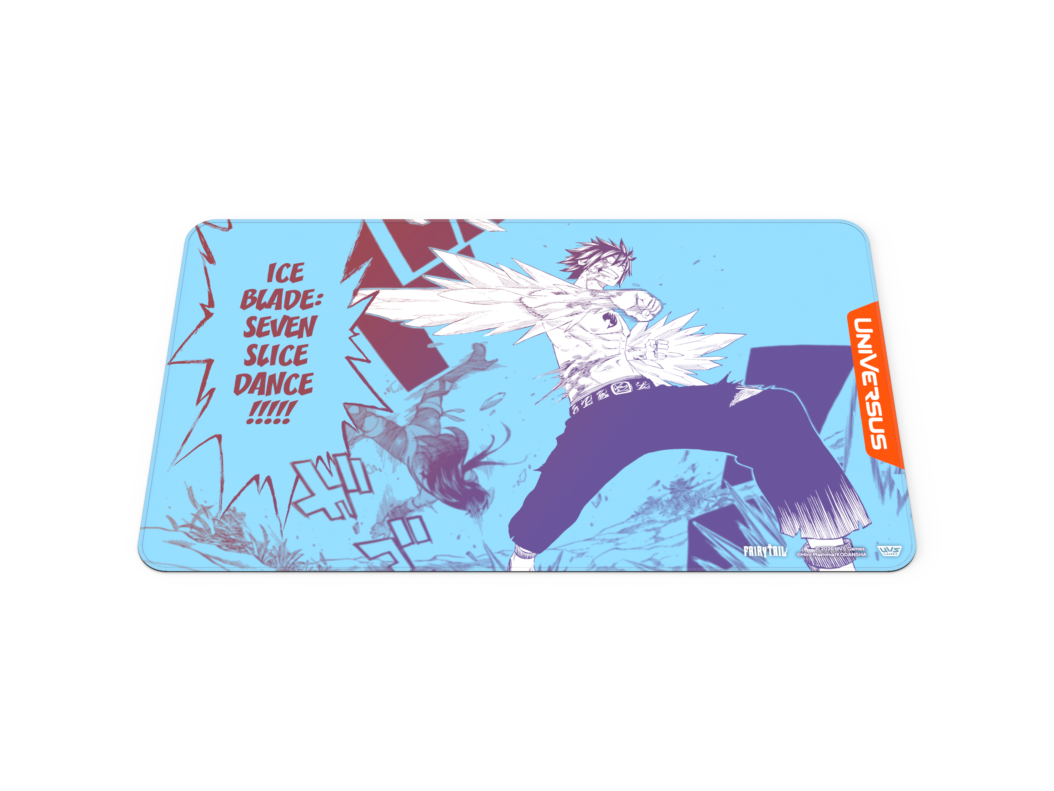 UniVersus CCG | Fairy Tail: All Fired Up! - Gray | Playmat
