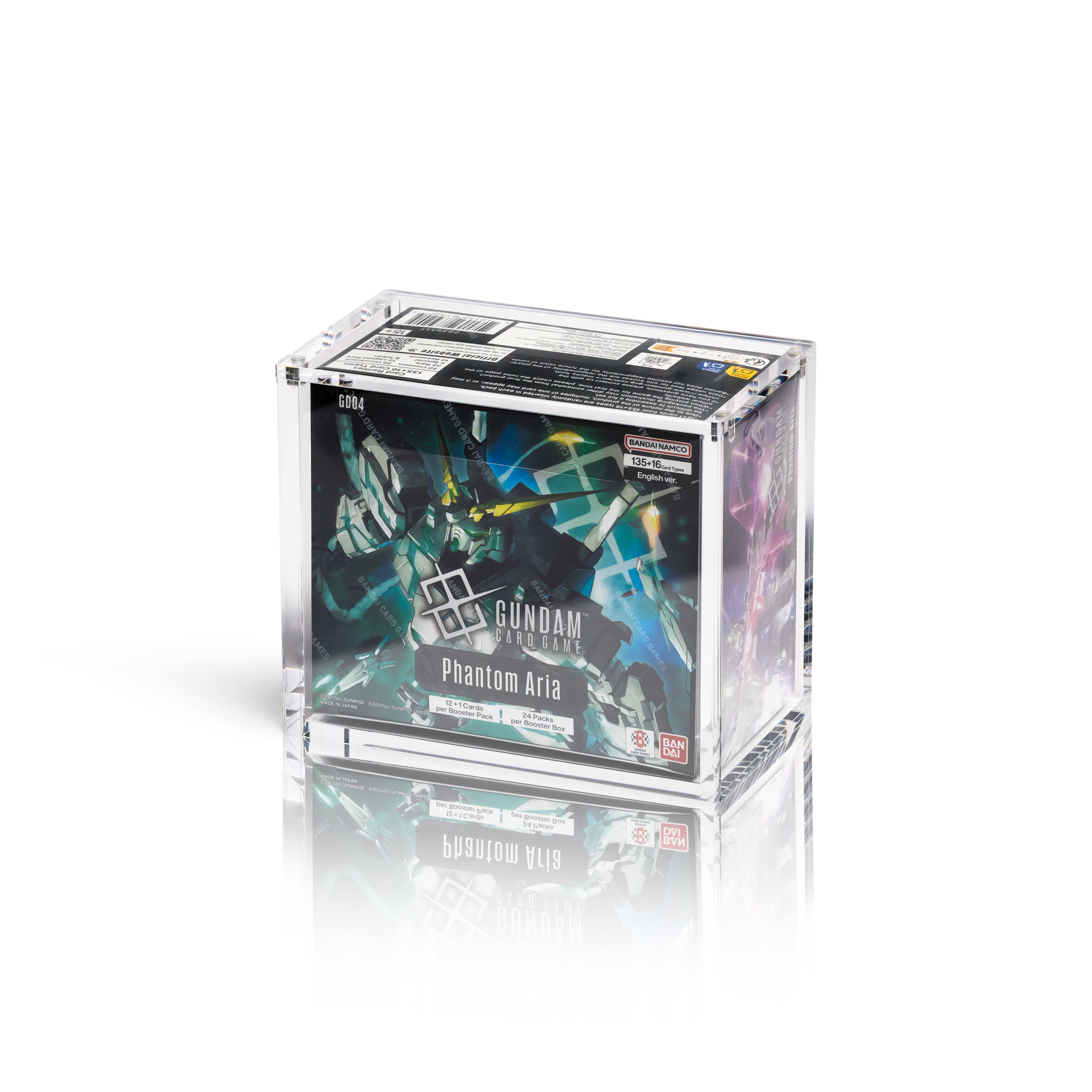 The Acrylic Box | Gundam TCG Booster Box | Acryl Case