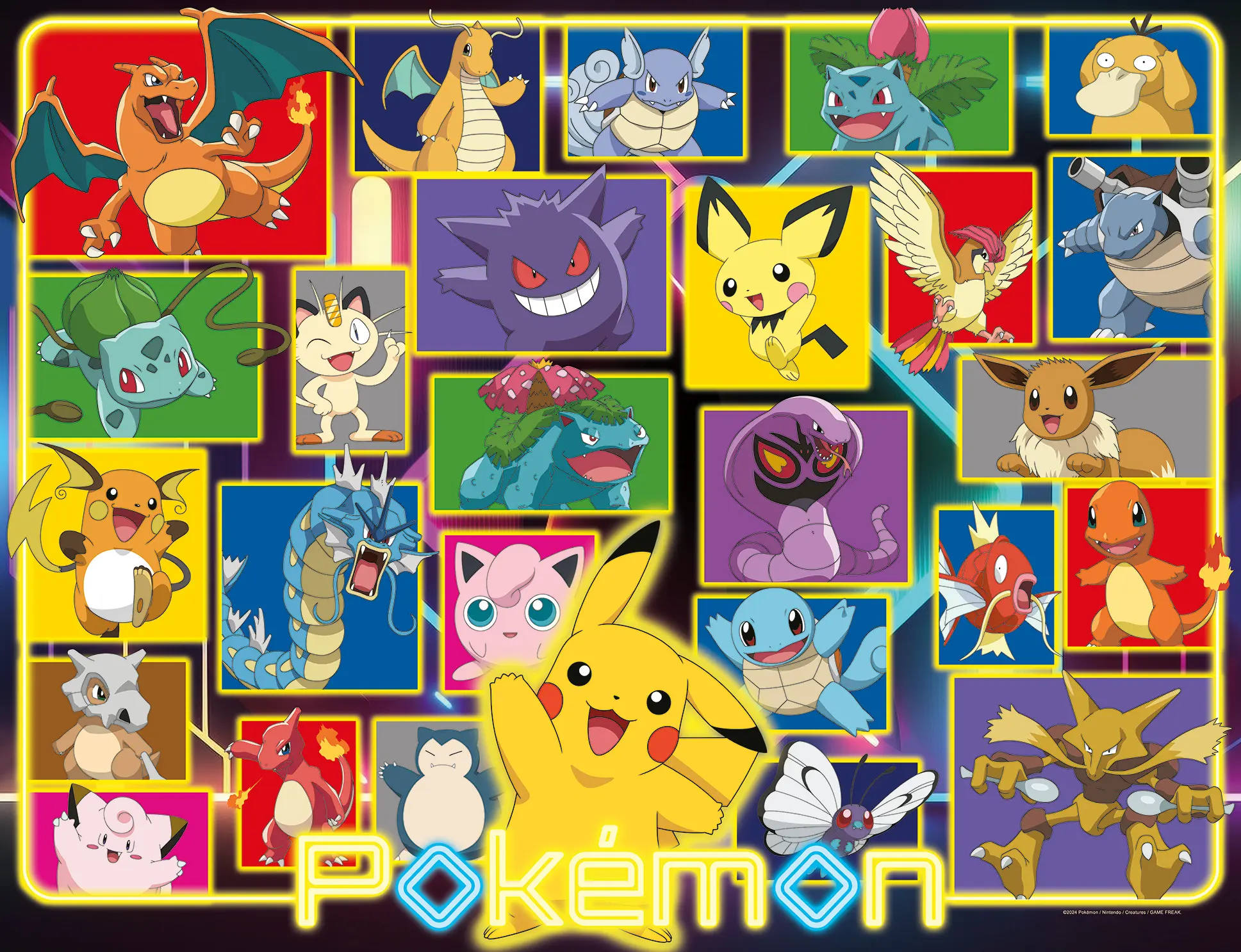 Ravensburger | Leuchtende Pokémon | 2000 Teile Puzzle
