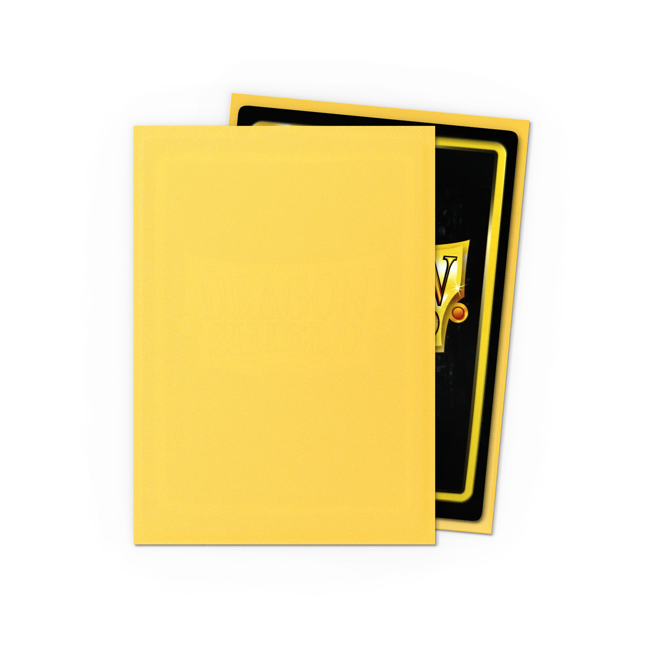 Dragon Shield: Yellow - Matte Sleeves - Standard Size