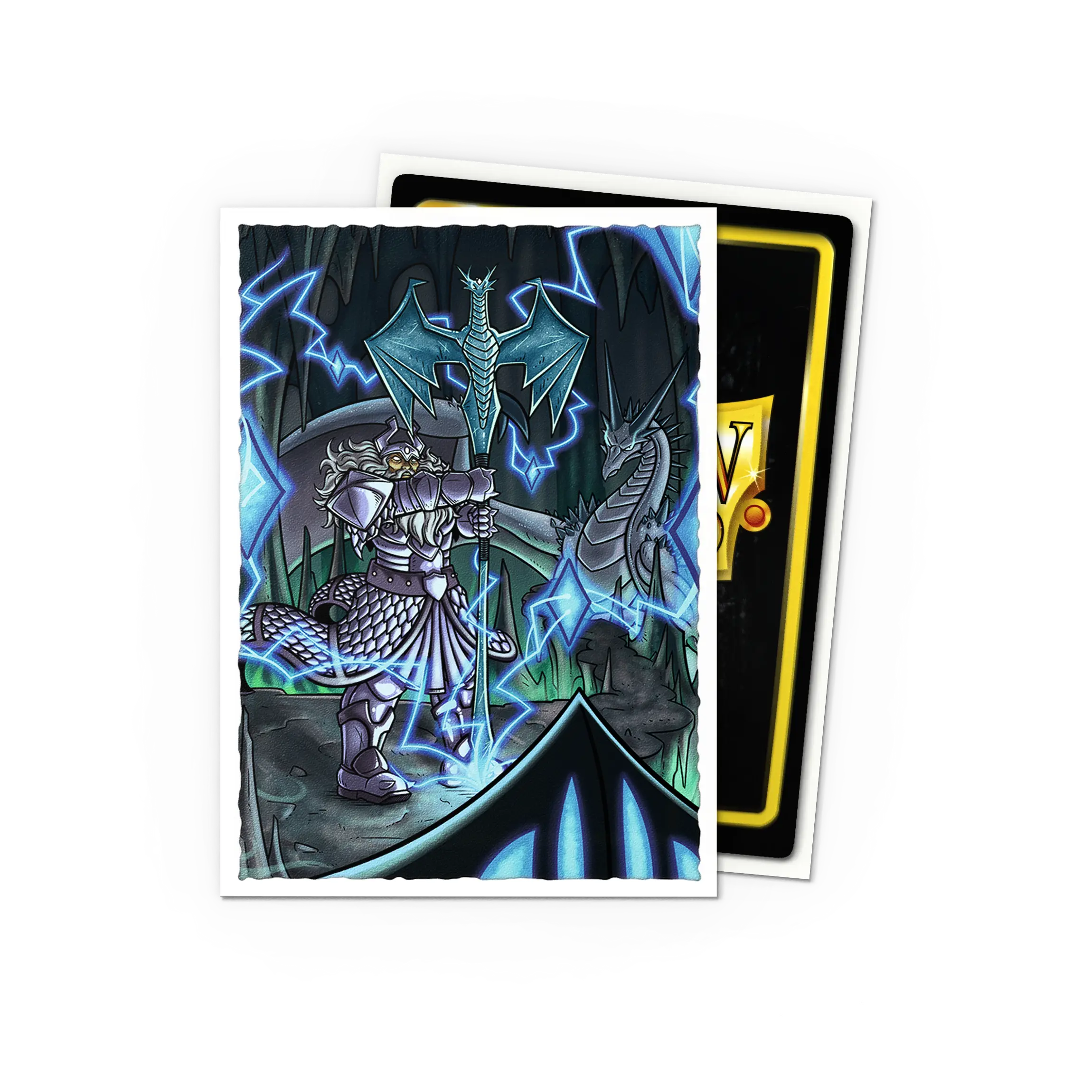 Dragon Shield: King Athromark III Portrait - Matte Art Sleeves - Standard Size