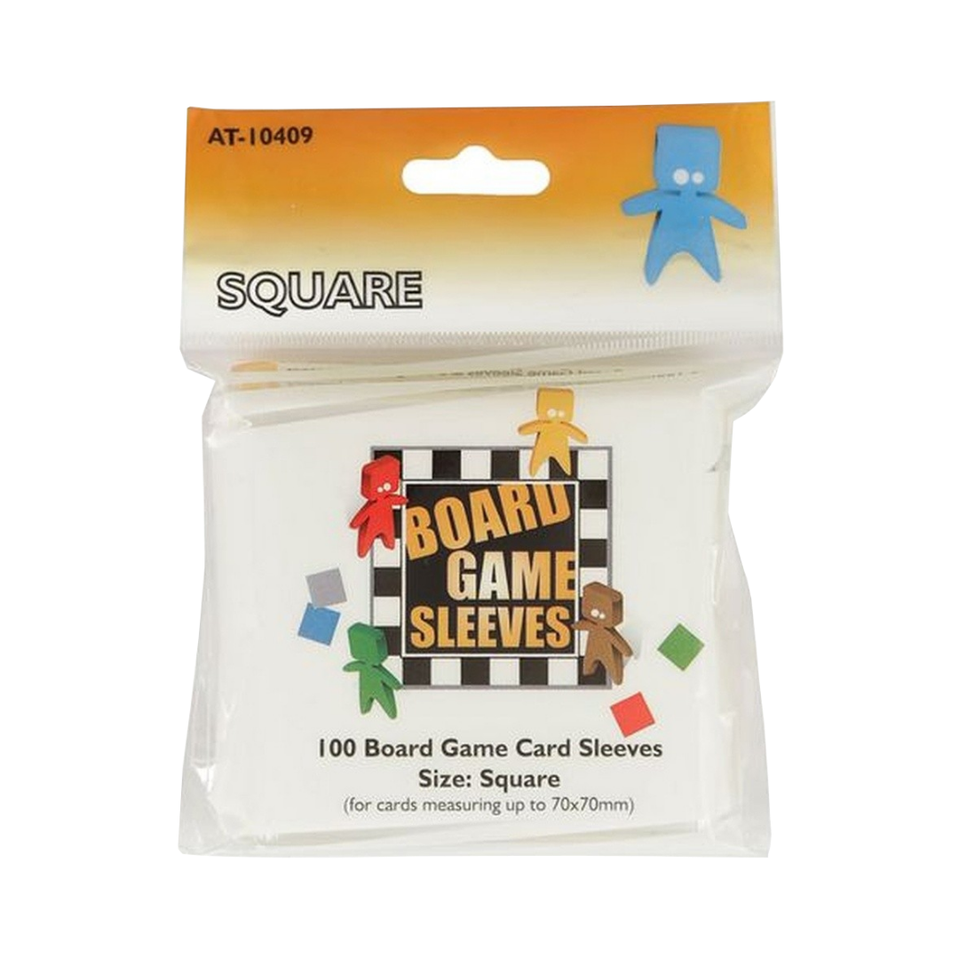 Dragon Shield: Board Game - Clear - Square (100 Sleeves)