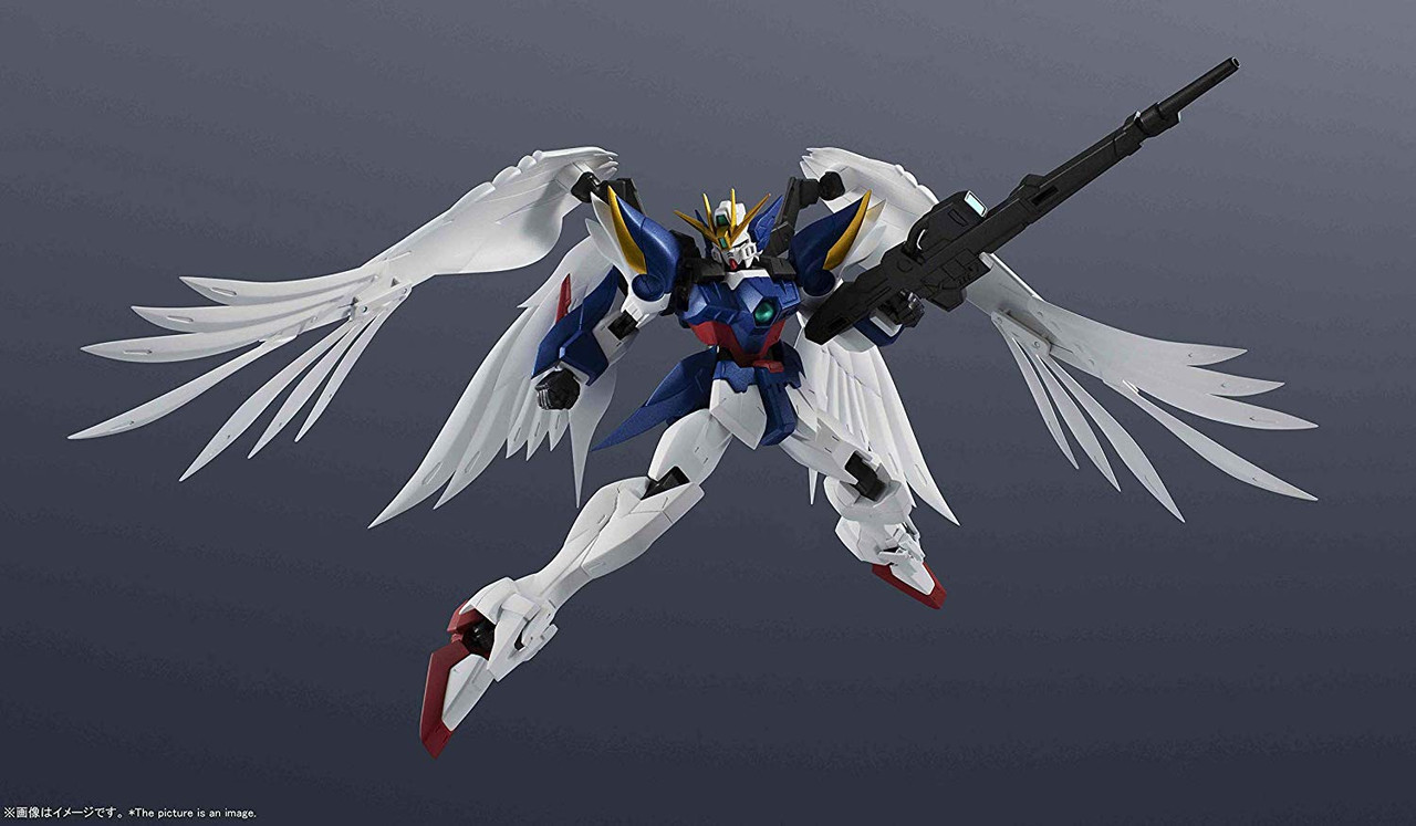 Tamashii Nations | XXXG-00W0 Wing Gundam Zero (Version A.N.I.M.E.) The Robot Spirits (13cm) | Gundam
