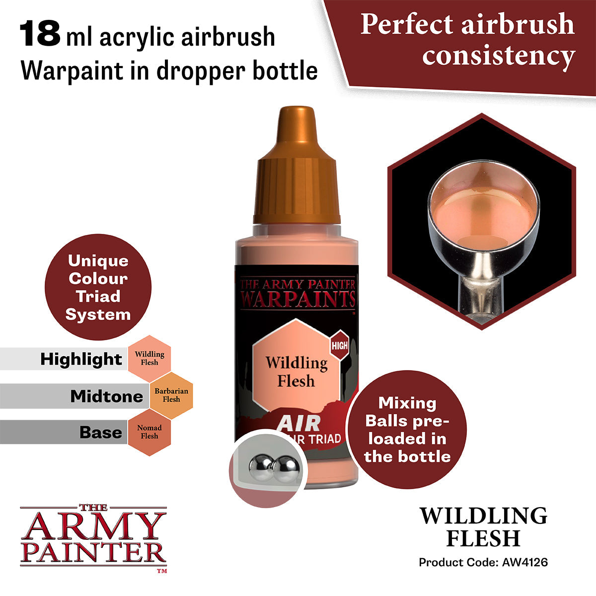 The Army Painter - Wildling Flesh - Warpaints Air