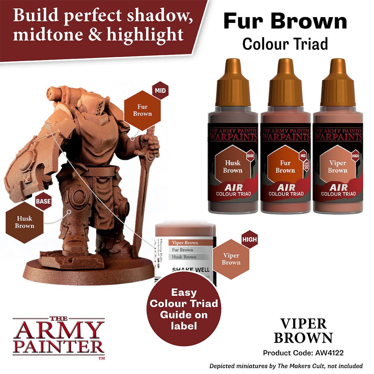 The Army Painter - Viper Brown - Warpaints Air