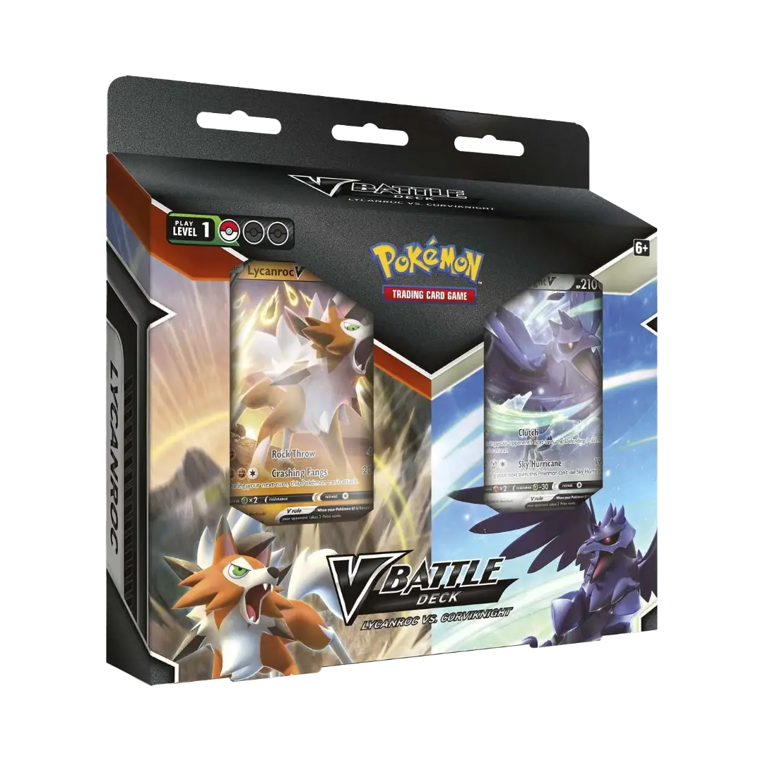 Pokémon TCG: Lycanroc VS. Corviknight - V Battle Deck (EN) Pokémon TCG: Lycanroc VS. Corviknight - V Battle Deck (EN)