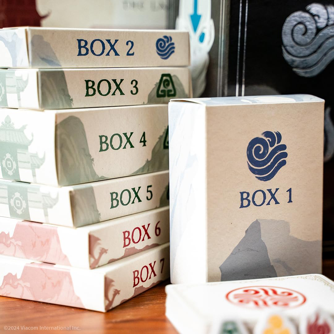 Usaopoly: Avatar Last Airbender Aang's Destiny - Card Games