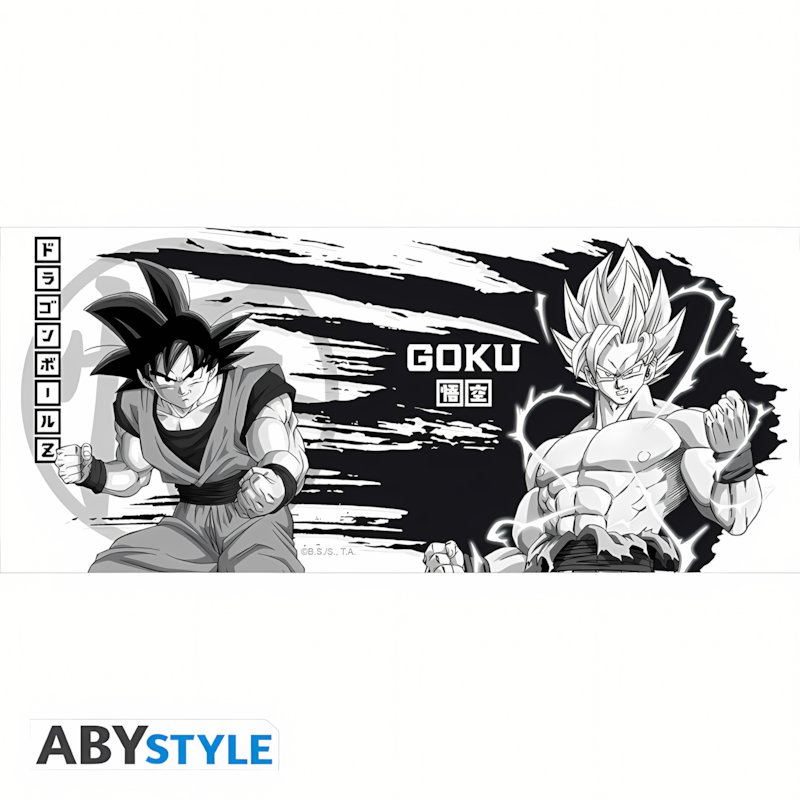 Dragon Ball | DBZ/Son Goku | Mug (320ml) (Black & White)
