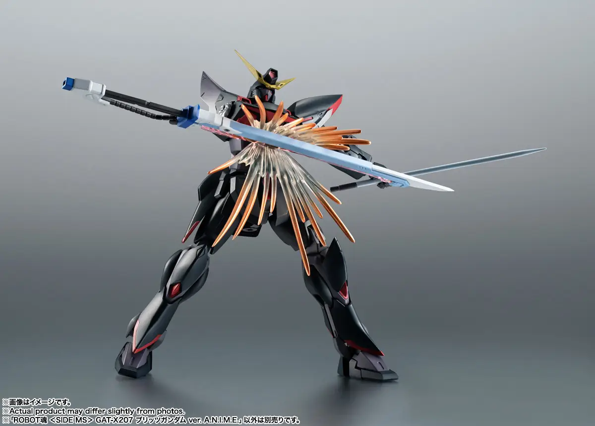 Tamashii Nations | GAT-X207 Blitz Gundam (Version A.N.I.M.E.) The Robot Spirits (13cm) | Gundam
