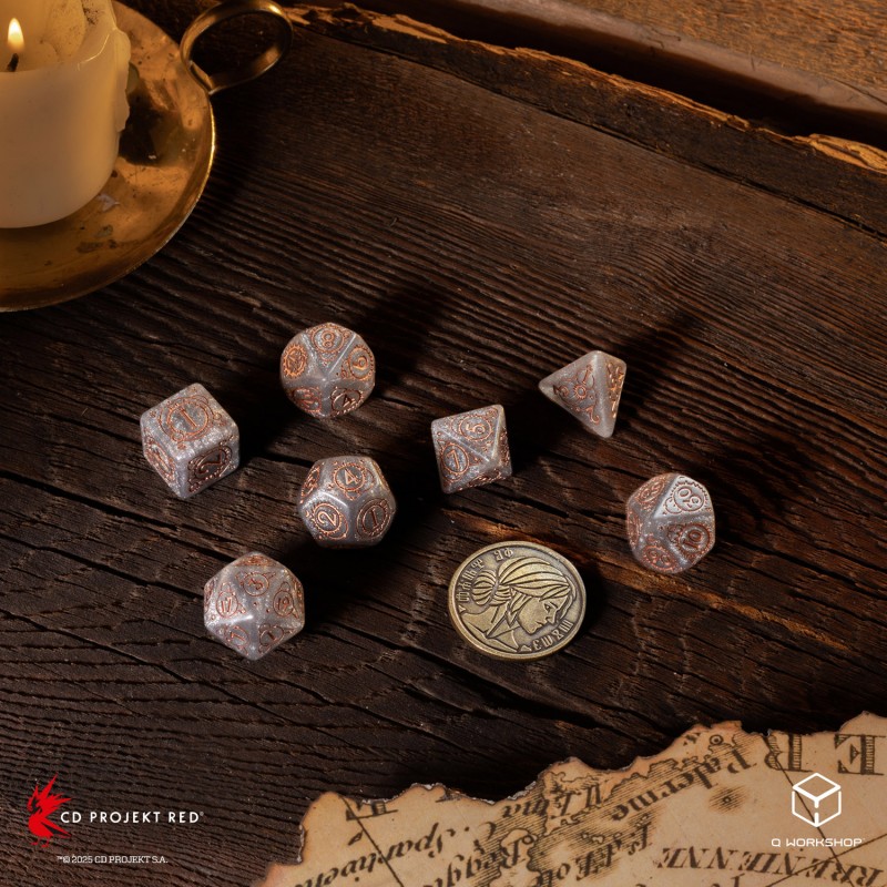Q Workshop | Ciri - Elder Blood | The Witcher Dice Set