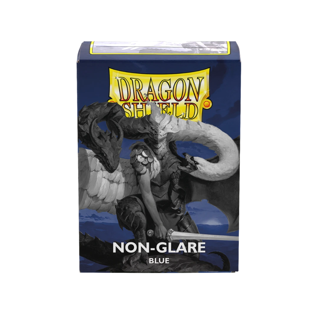 Dragon Shield: Blue - Non-Glare - Matte Sleeves - Standard Size