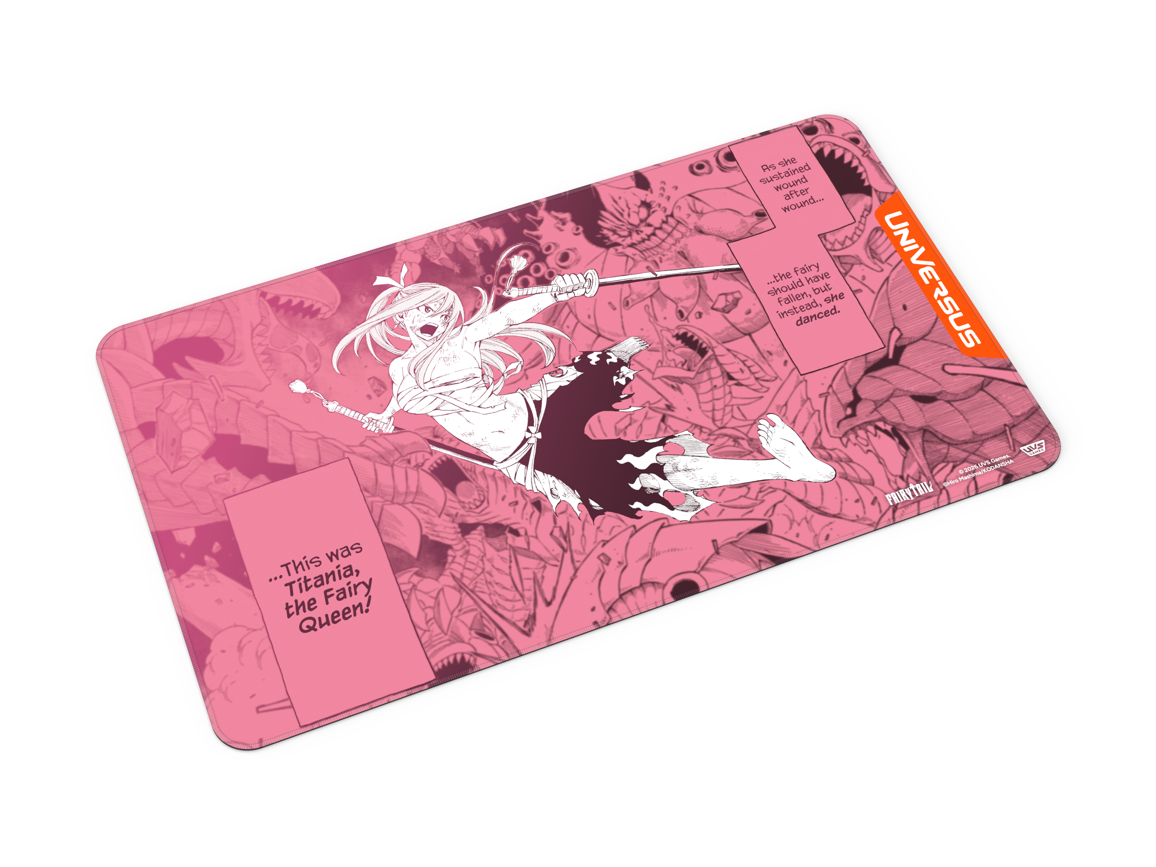 UniVersus CCG | Fairy Tail: All Fired Up! - Erza | Playmat
