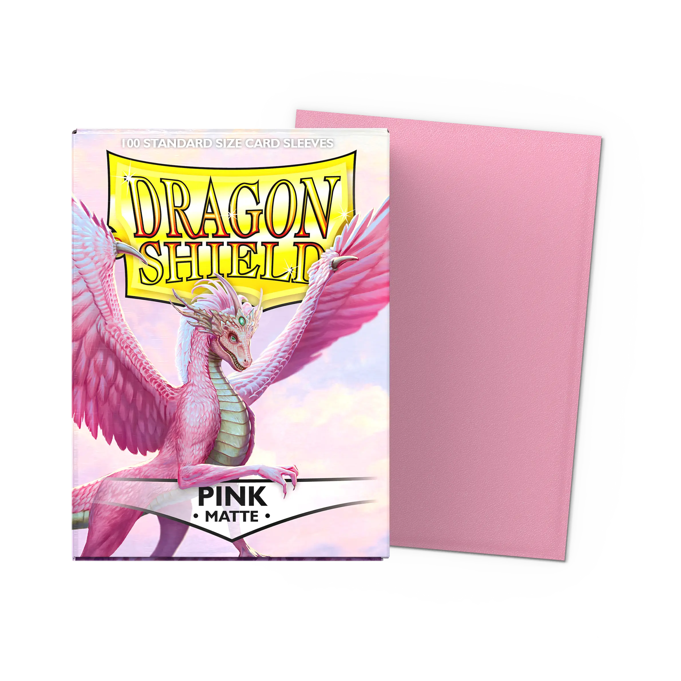 Dragon Shield: Pink - Matte Sleeves - Standard Size