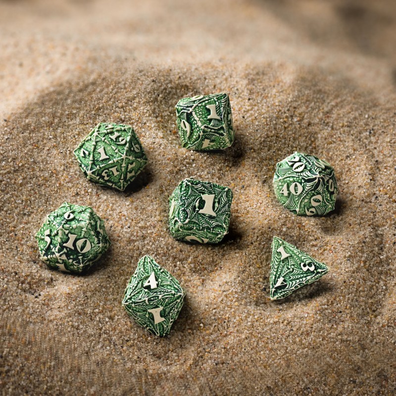 Q Workshop | The Andean Longneck | Dracopolis Dice Set