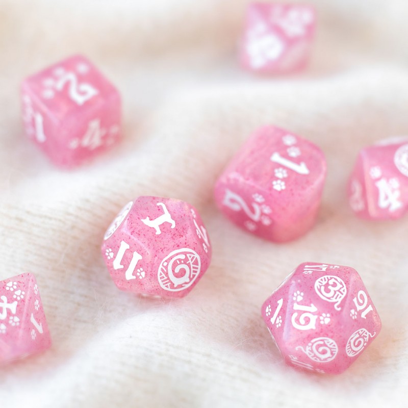Q Workshop | Daisy | Cats Dice Set