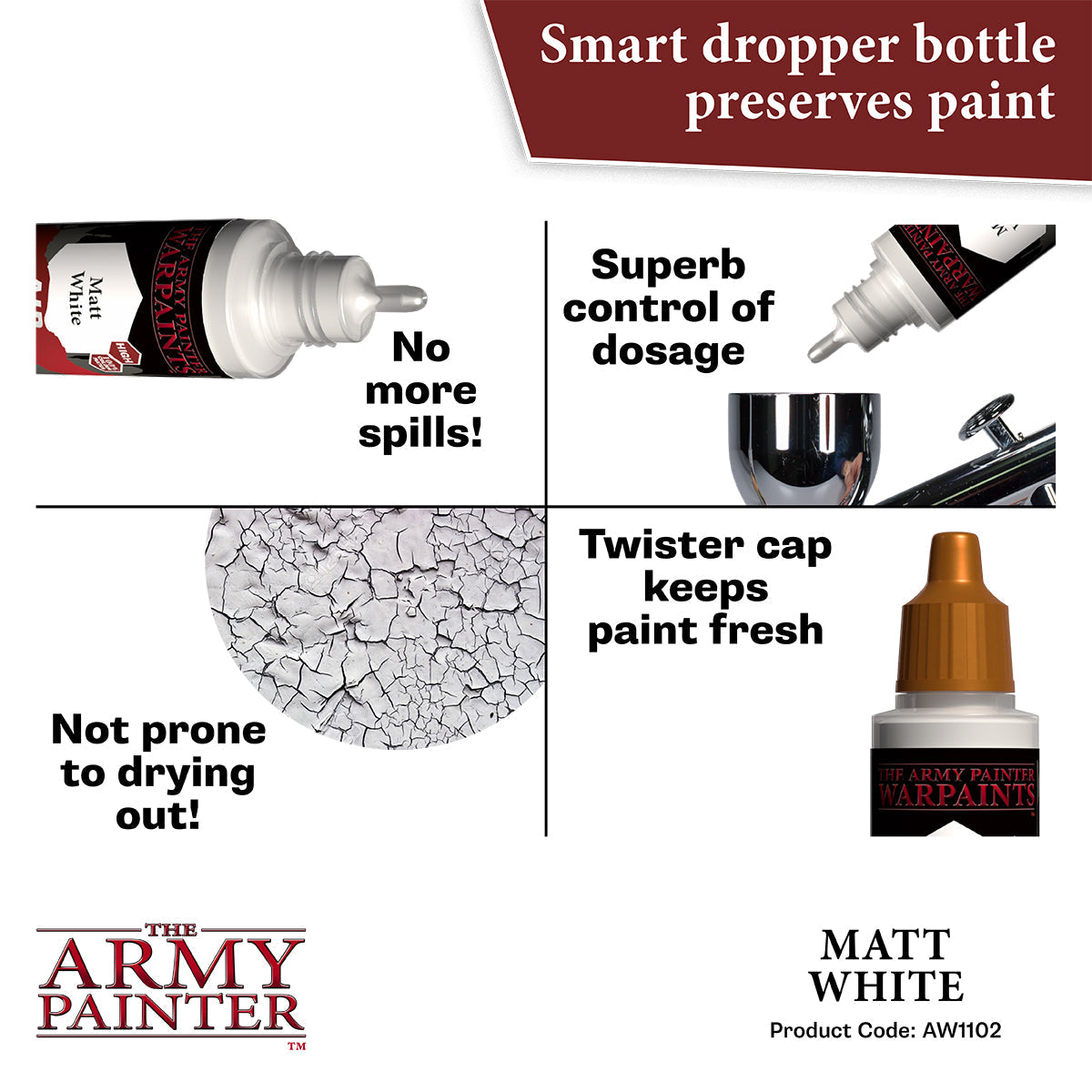 The Army Painter - Matt White - Warpaints Air