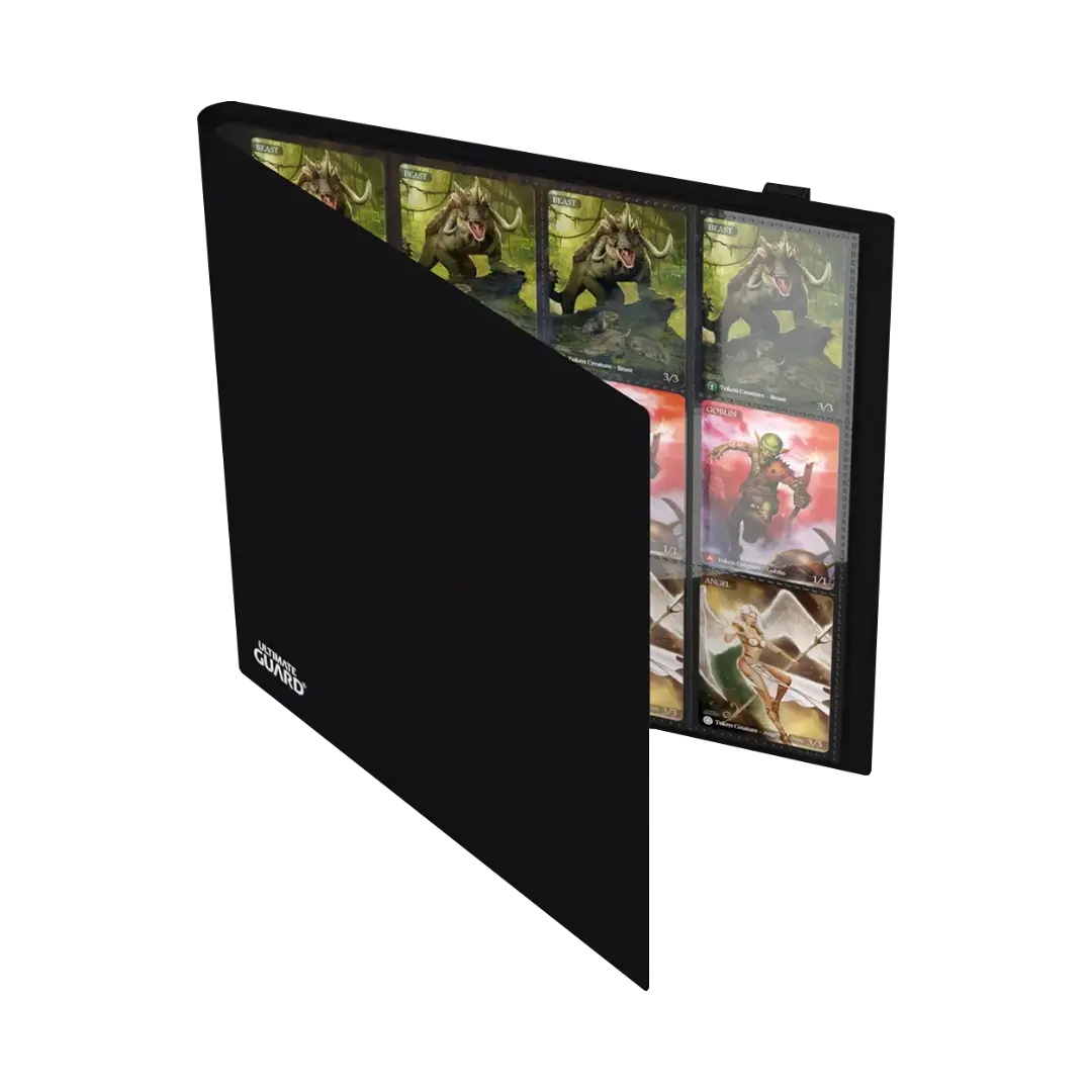 Ultimate Guard - Binder - Flexxfolio 480 - Quadrow (24-Pocket) Farbe: Schwarz