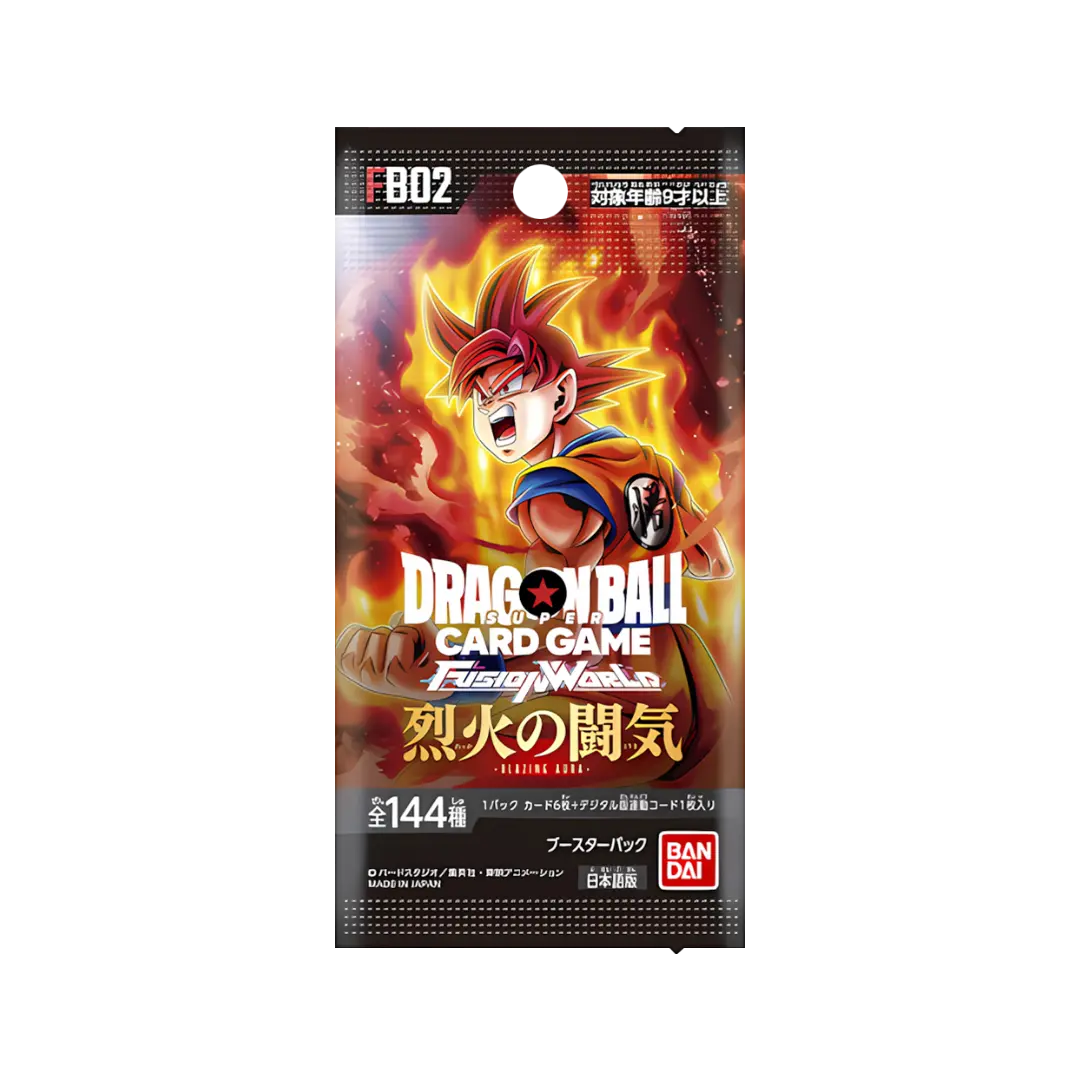 Dragon Ball SCG: Fusion World - Blazing Aura (FB02) - Display (JP)