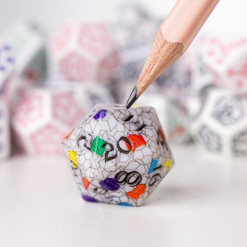 Q Workshop | Origin | Full Art Dice Set™