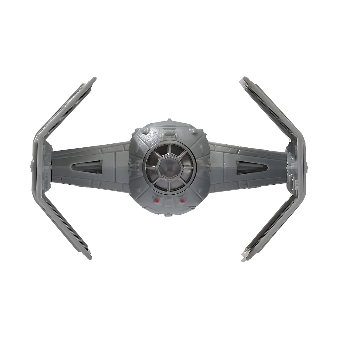 Jazwares: Star Wars - Darth Vader TIE Advanced - Raumschiff 13cm (inklusive 1er Spielfigur)