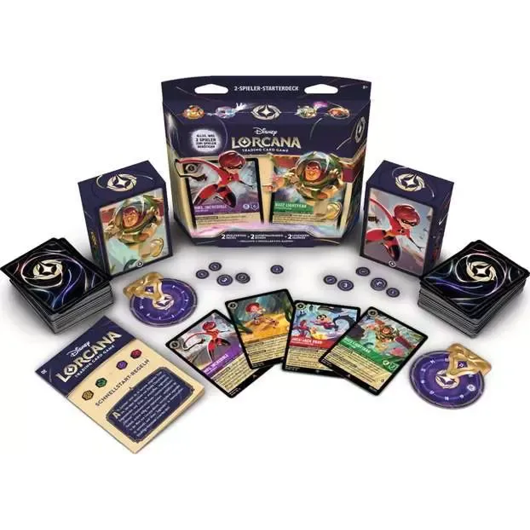 Disney Lorcana | Unbekannte Wildnis | Zwei-Spieler-Starterdeck (DE)