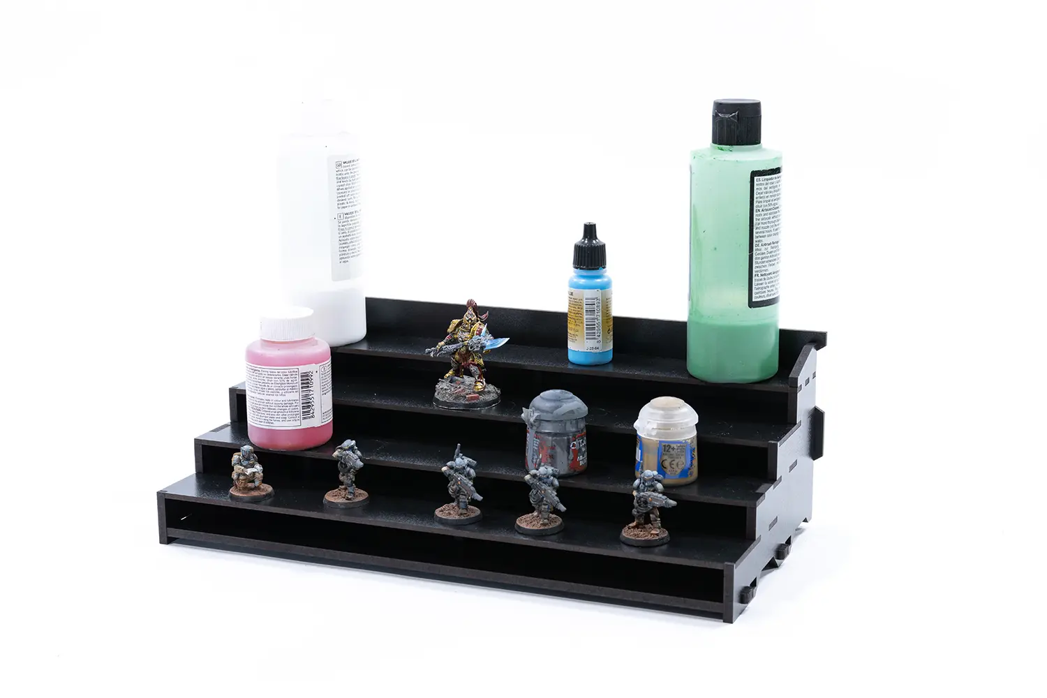 Kraken Wargames | Farbregal Top (Tribüne) | Black Rack