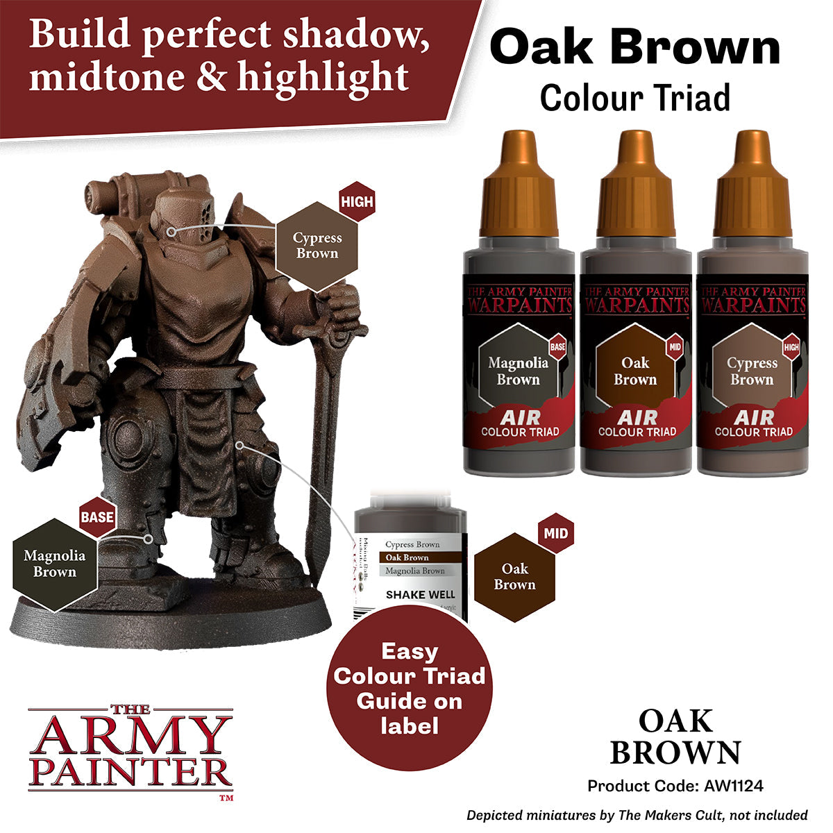 The Army Painter - Oak Brown - Warpaints Air