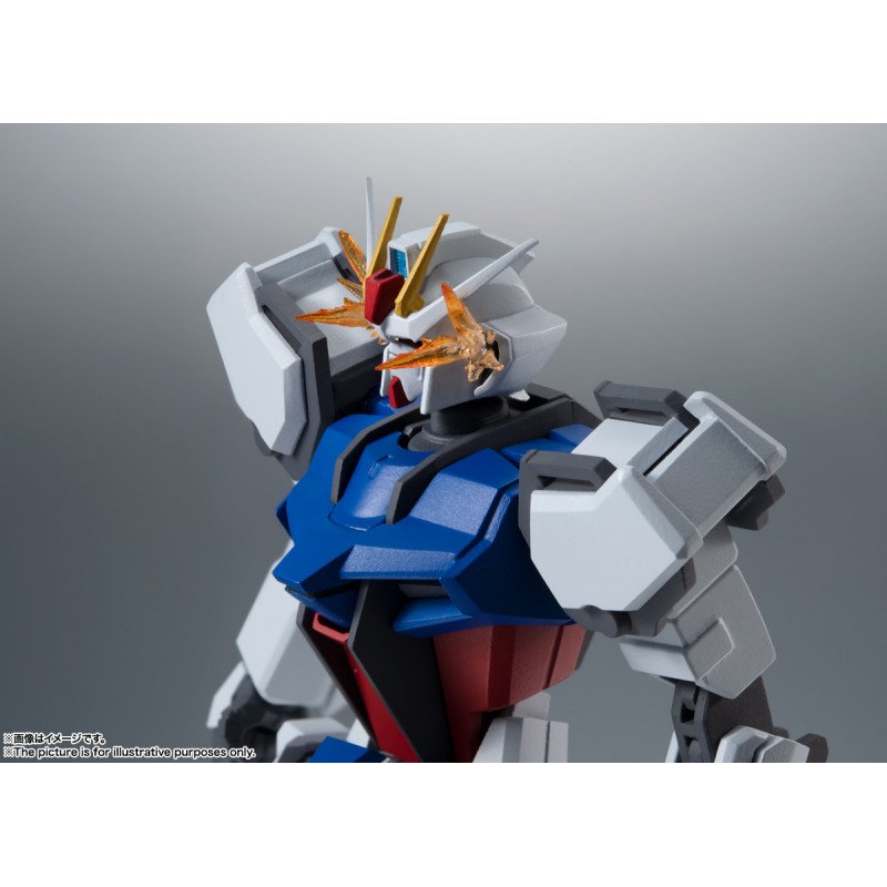 Tamashii Nations | GAT X105 Strike Gundam (Version A.N.I.M.E.) The Robot Spirits (13cm) | Gundam