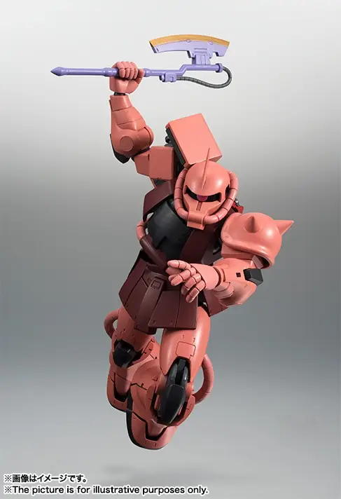 Tamashii Nations | MS-06S Zaku II Custom Model (Version A.N.I.M.E.) The Robot Spirits (13cm) | Gundam