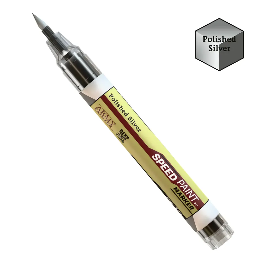 The Army Painter | Polished Silver | Speedpaint Marker