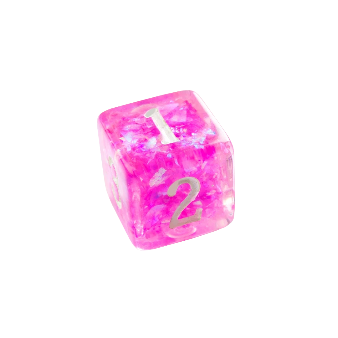 Gamegenic | RPG Dice Set | Candy-like Series Raspberry