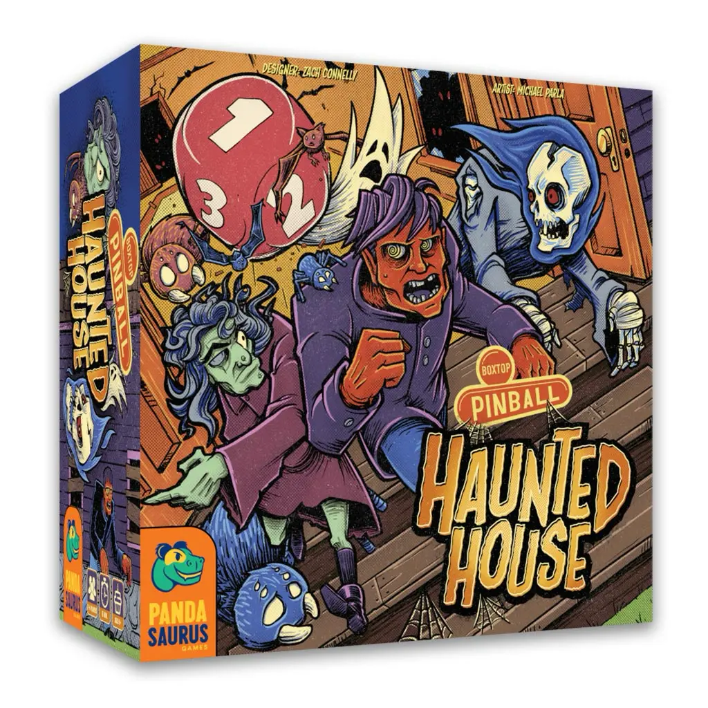 Pandasaurus Games: Boxtop Pinball Haunted House - Board Games