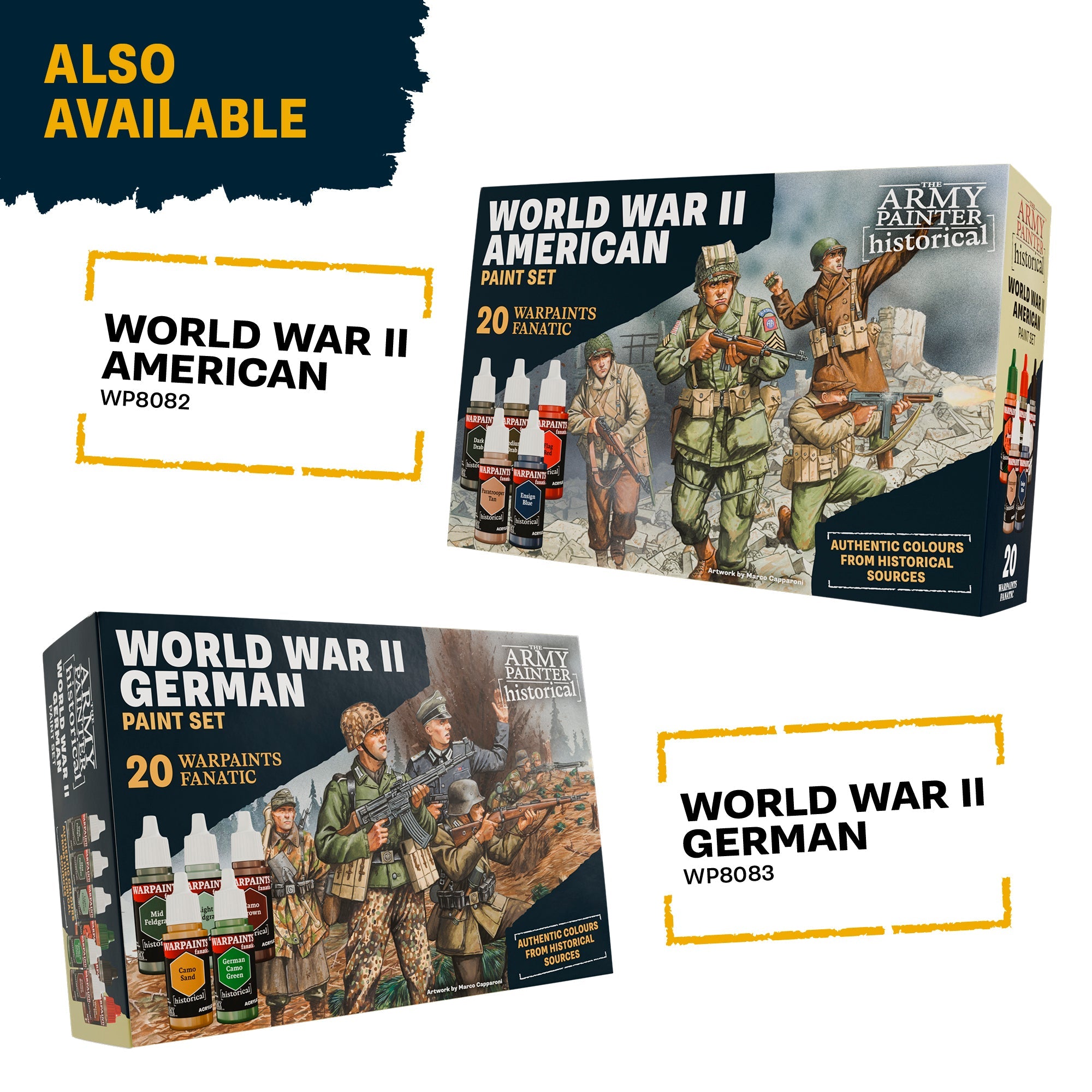 The Army Painter - WWII British - Historical Paint Set